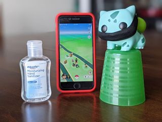 Pokemon Go Bulbasaur Wearing Mask