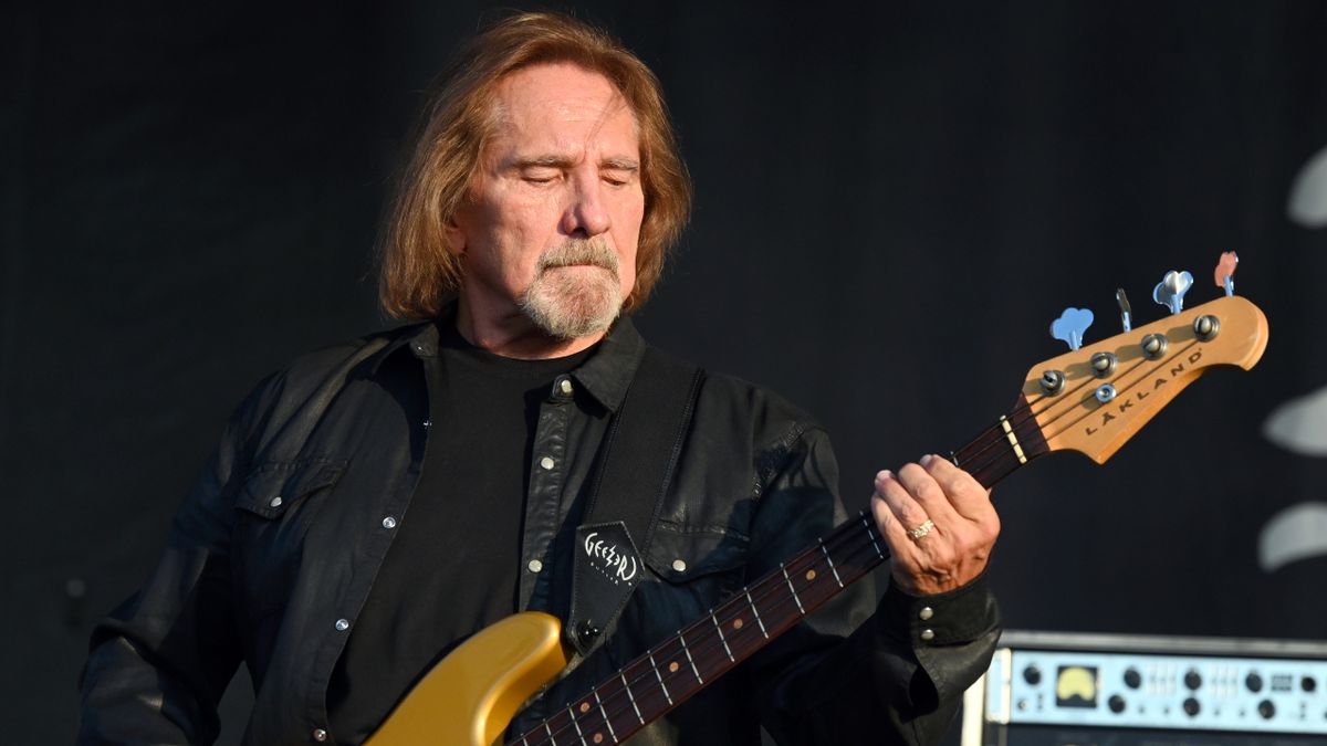 Geezer Butler performing live in 2019