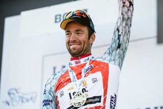 Tom Van Asbroeck (LottoNl-Jumbo) in the salmon jersey