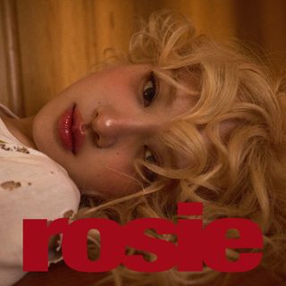 The album cover for ROSÉ's 'rosie.'