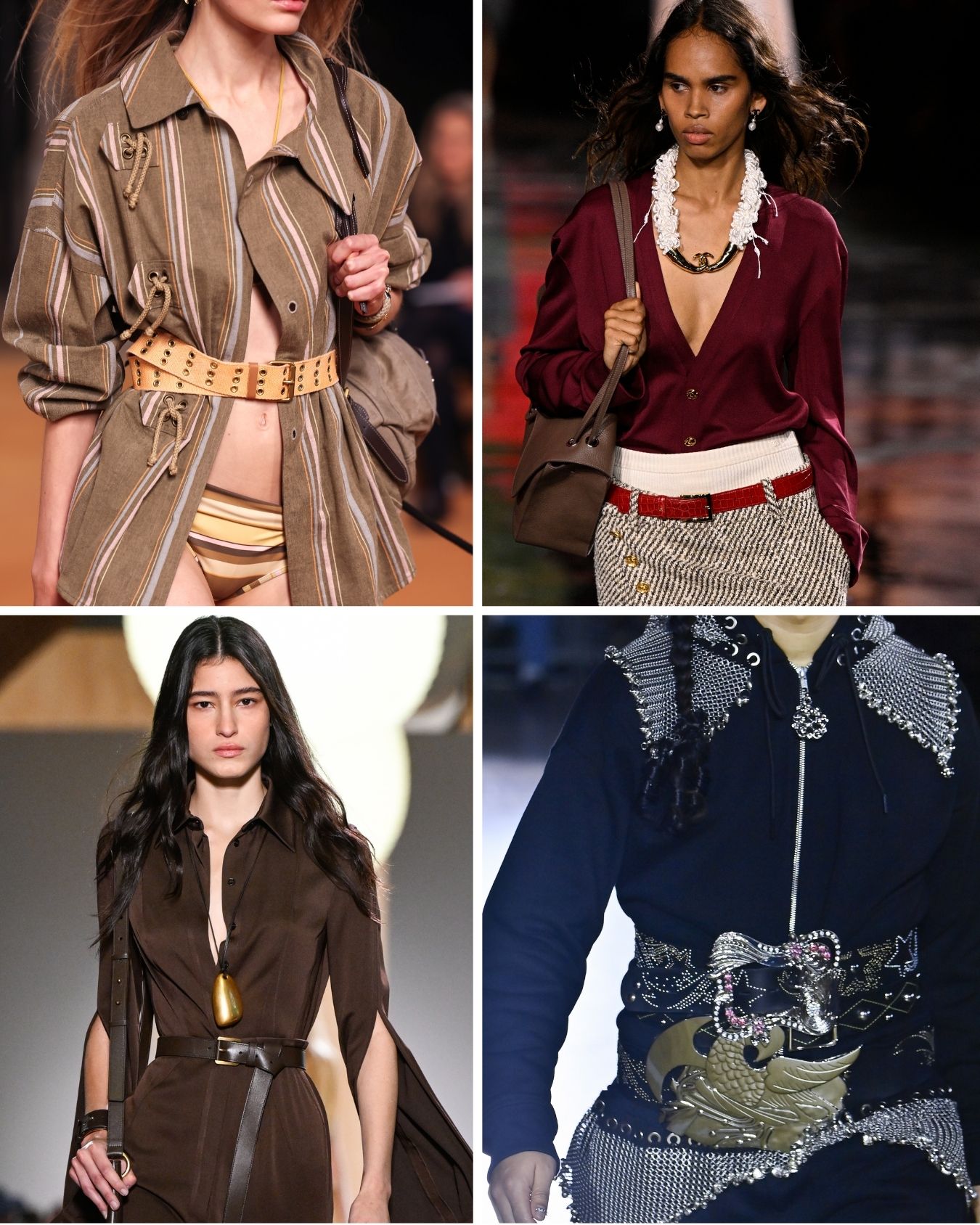 MAXIMALIST ACCESSORY TRENDS 2026; BELTS