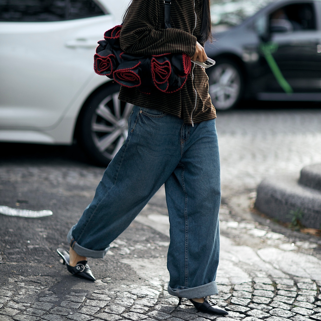 Street style denim