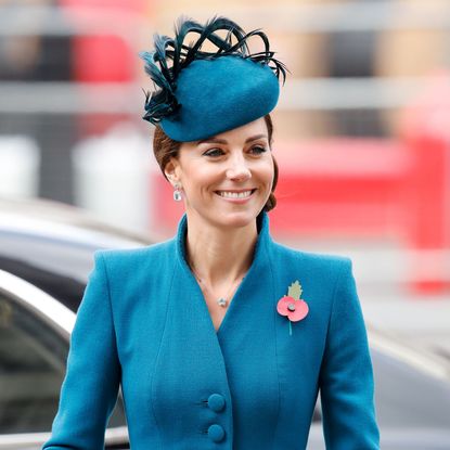 Duchess Of Cambridge Attends ANZAC Day Service