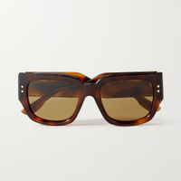 GUCCI Nouvelle Vague square-frame tortoiseshell acetate sunglasses, was £395 now £276.50 | Net-A-Porter