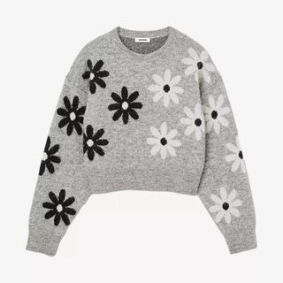 Sandro Artiste Wool Blend Sweater