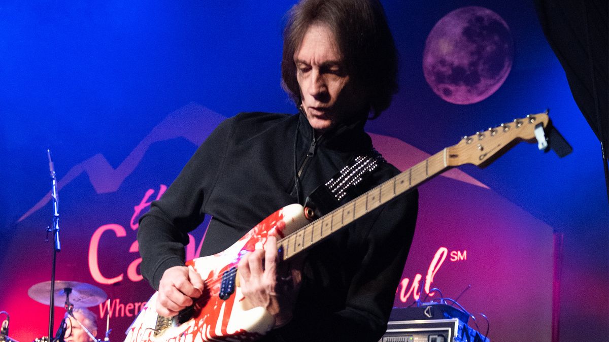 Chris Impellitteri performs at the 6th Annual Metal Hall Of Fame Charity Gala at The Canyon on January 26, 2023 in Agoura Hills, California.