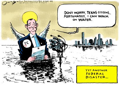 Political cartoon U.S. Ted Cruz Texas