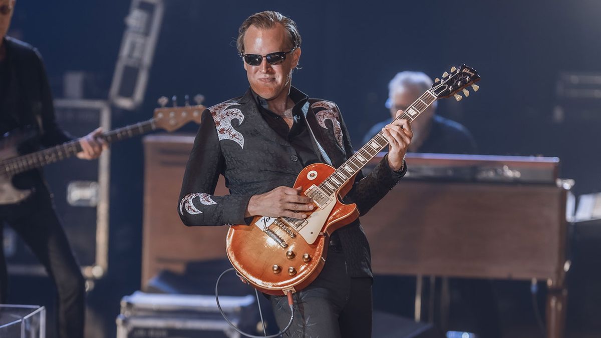 Joe Bonamassa live on stage