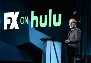 FX Networks chief John Landgraf during FX's TCA presentation