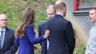 Catherine, Princess of Wales and Prince William, Prince of Wales arrive at Copper Box Arena