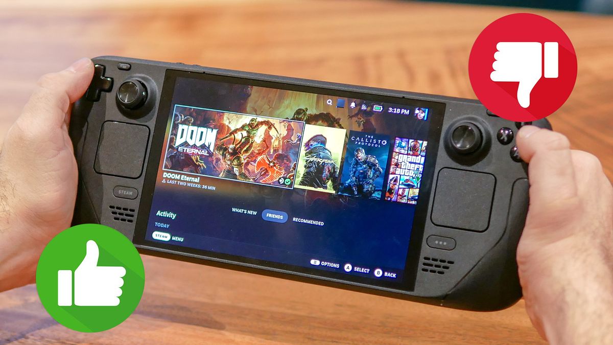 OLED Steam Deck: Hands-On With a Complete Handheld Gaming Upgrade