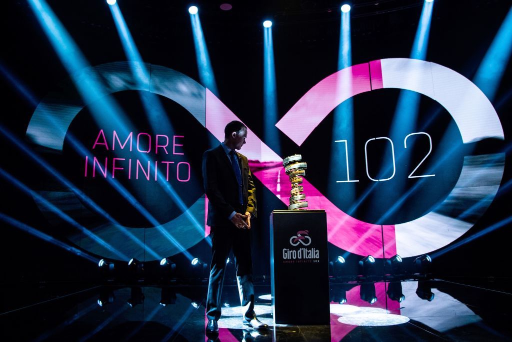 The presentation of the 2019 Giro d'Italia route