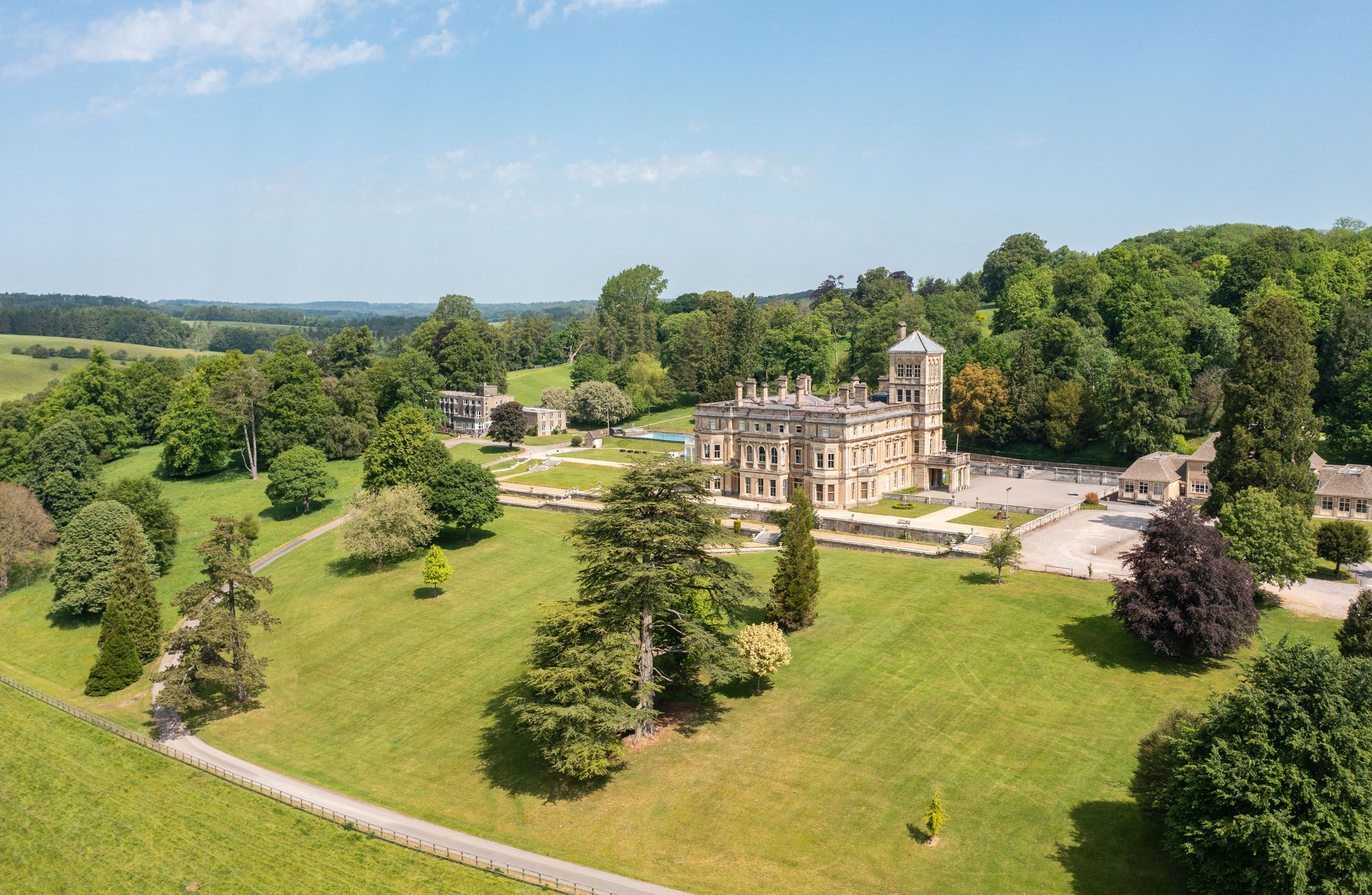 A 1,000-year-old Cotswolds estate for sale, with a Grade II*-listed mansion, 190,000 sq ft and its own deer park