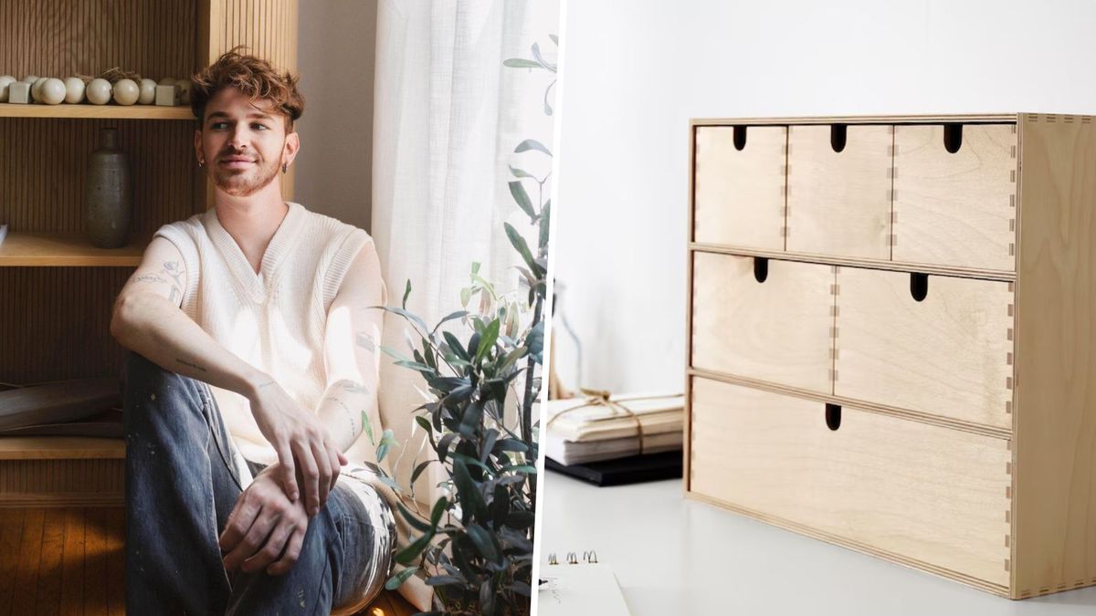 Check out this designer’s genius IKEA storage DIY |