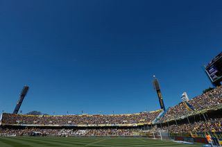 A general view of the stadium before a match between Rosario Central and Newell's Old Boys as part of Torneo Primera Division 2016/17 at Gigante de Arroyito Stadium on on October 23, 2016 in Rosario, Argentina.