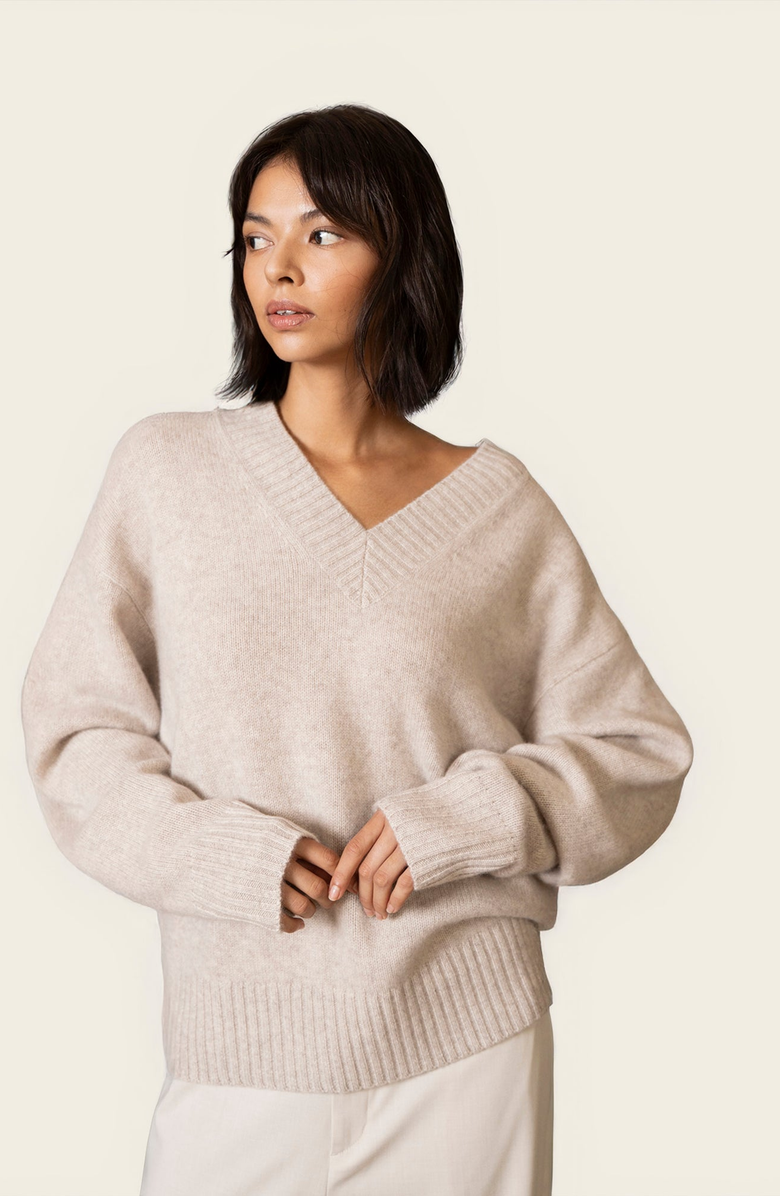 Francesca Cashmere V-Neck Sweater