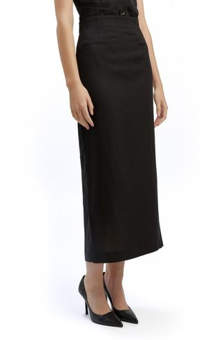 Rhee High Waist Midi Skirt