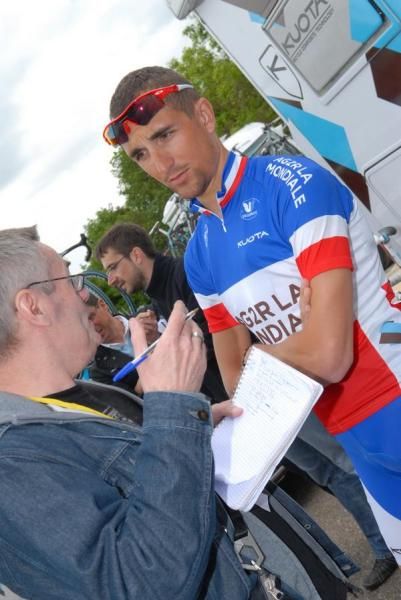 French Champion Dimitri Champion (Ag2R-La Mondiale)