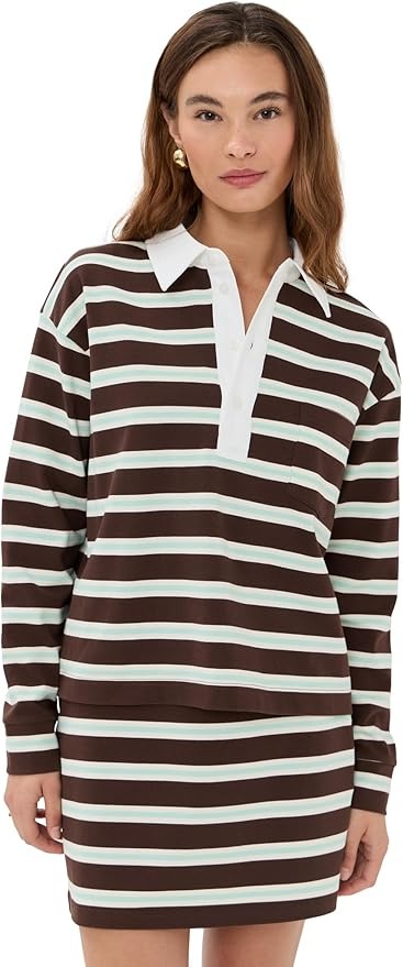 LE BOP, Hayley Variegated Polo