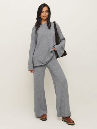 Silver Lining Cashmere Two Piece