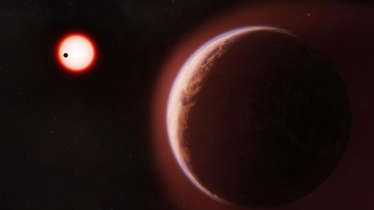 'It's absolutely exciting!': Astronomers discover an atmosphere around an Earth-like planet in the habitable zone for first time ever
