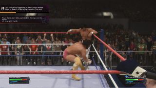 Screenshots from WWE2K24