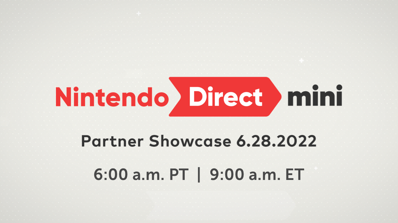 There's a mini Nintendo Direct today