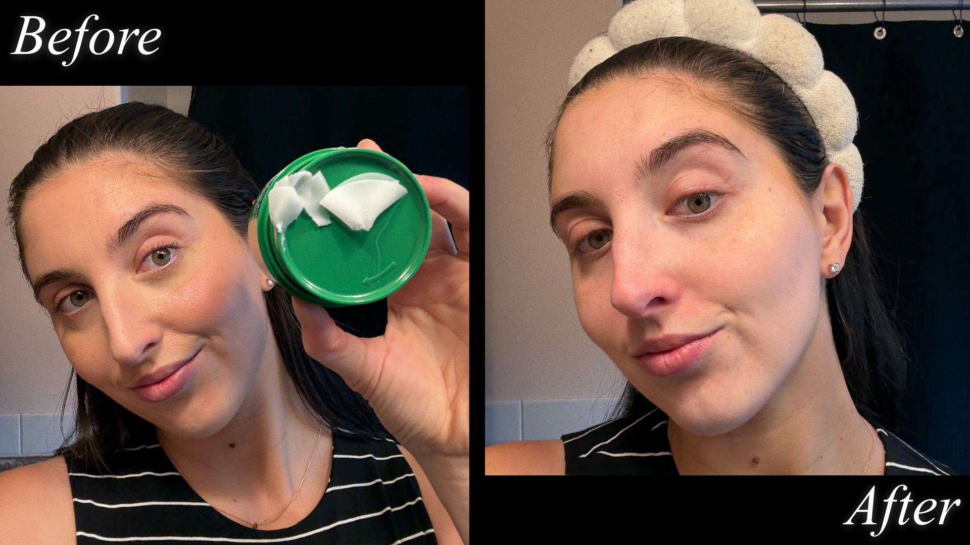 Marisa Petrarca using the Dr. Althea Pure Grinding Cleansing Balm