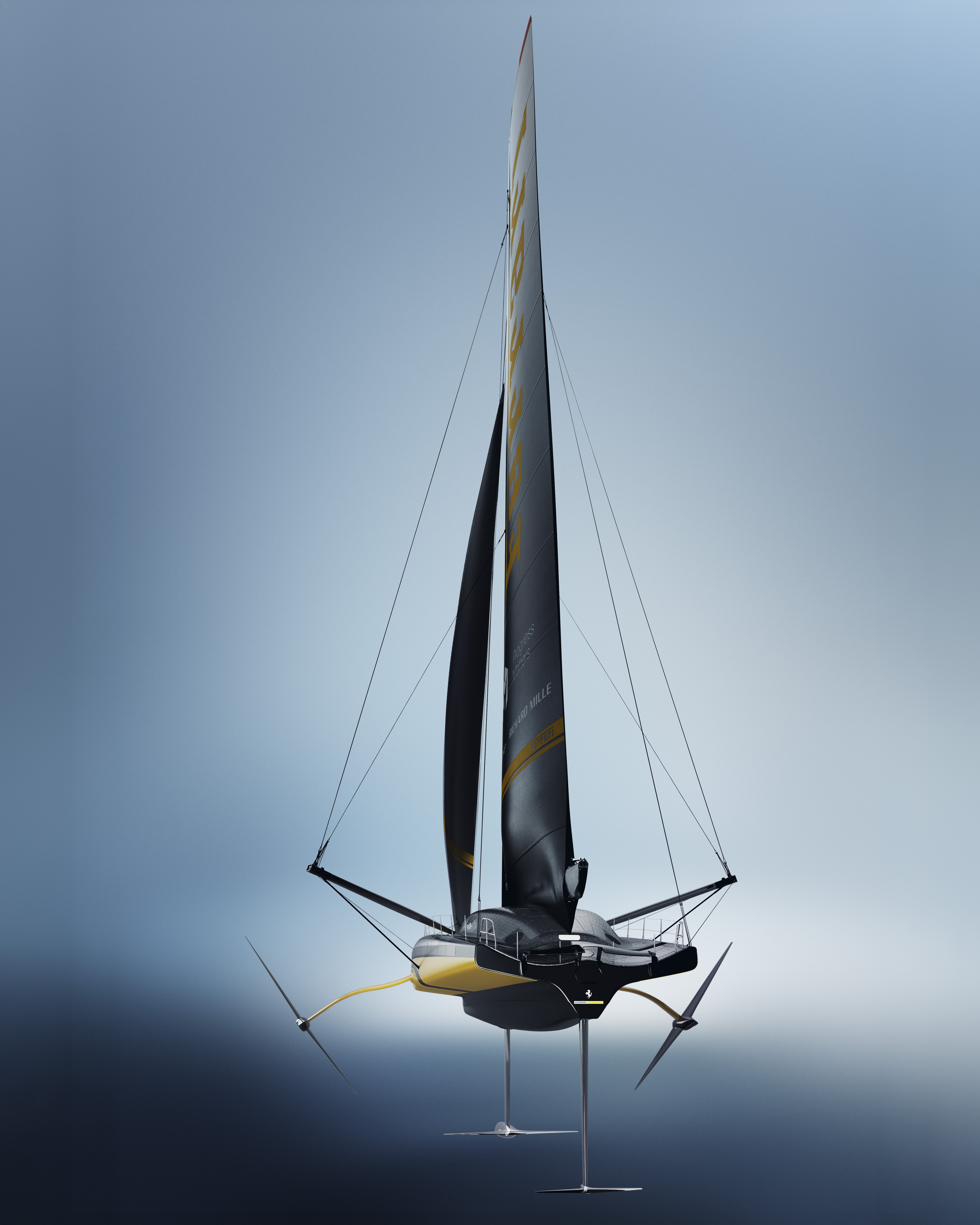 Ferrari Hypersail racing monohull