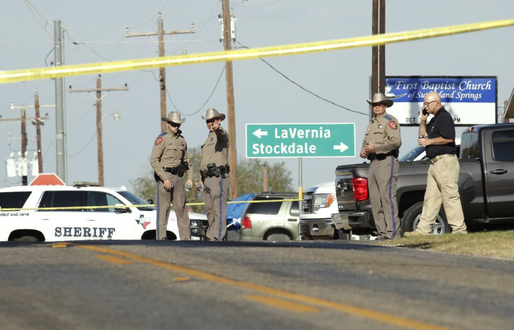 Texas church shooting.