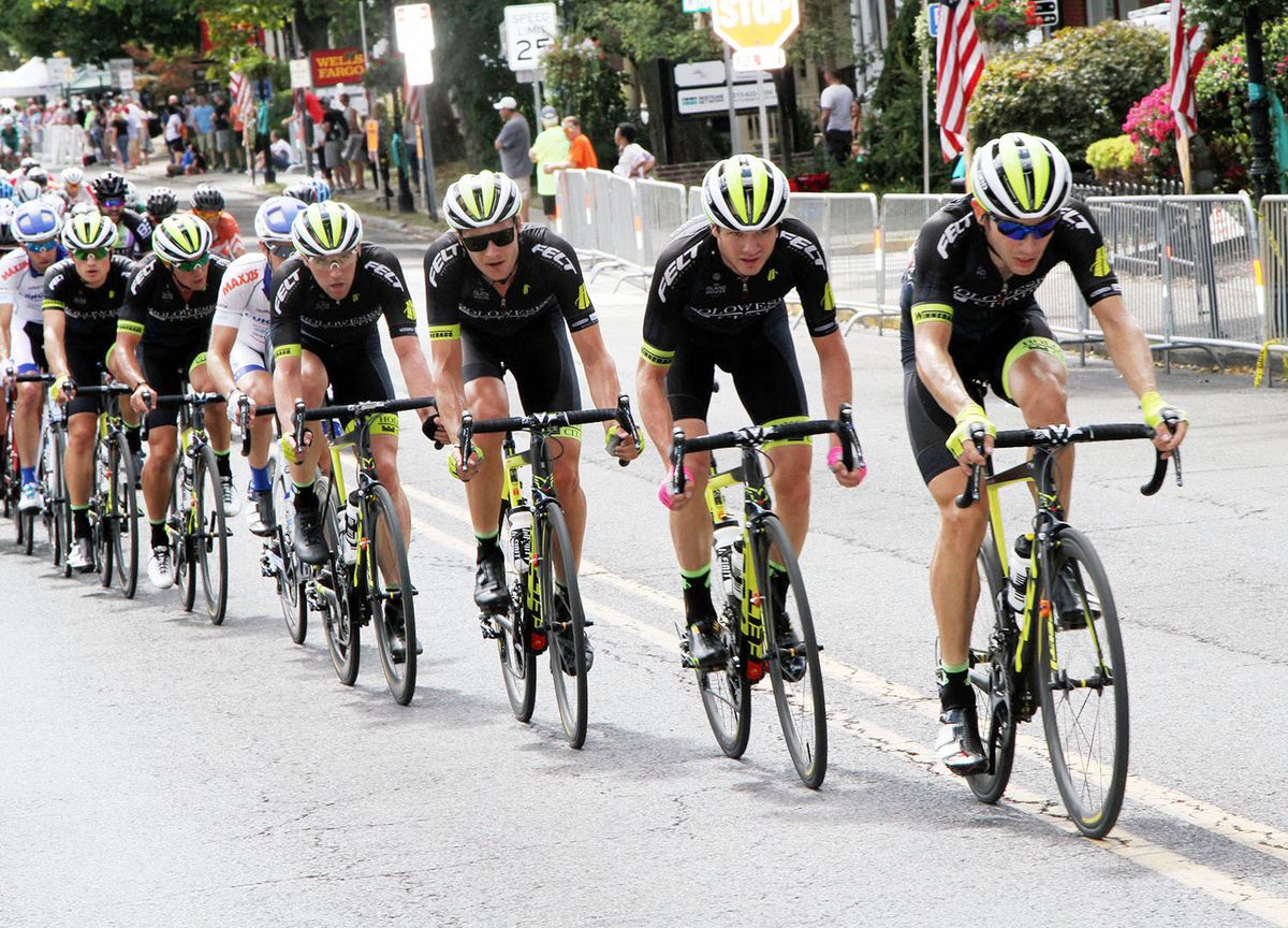Team Holowesko/Citadel p/b Hincapie Sportswear are a well oiled machine