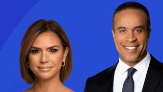 Kristine Johnson and Maurice DuBois of WCBS 