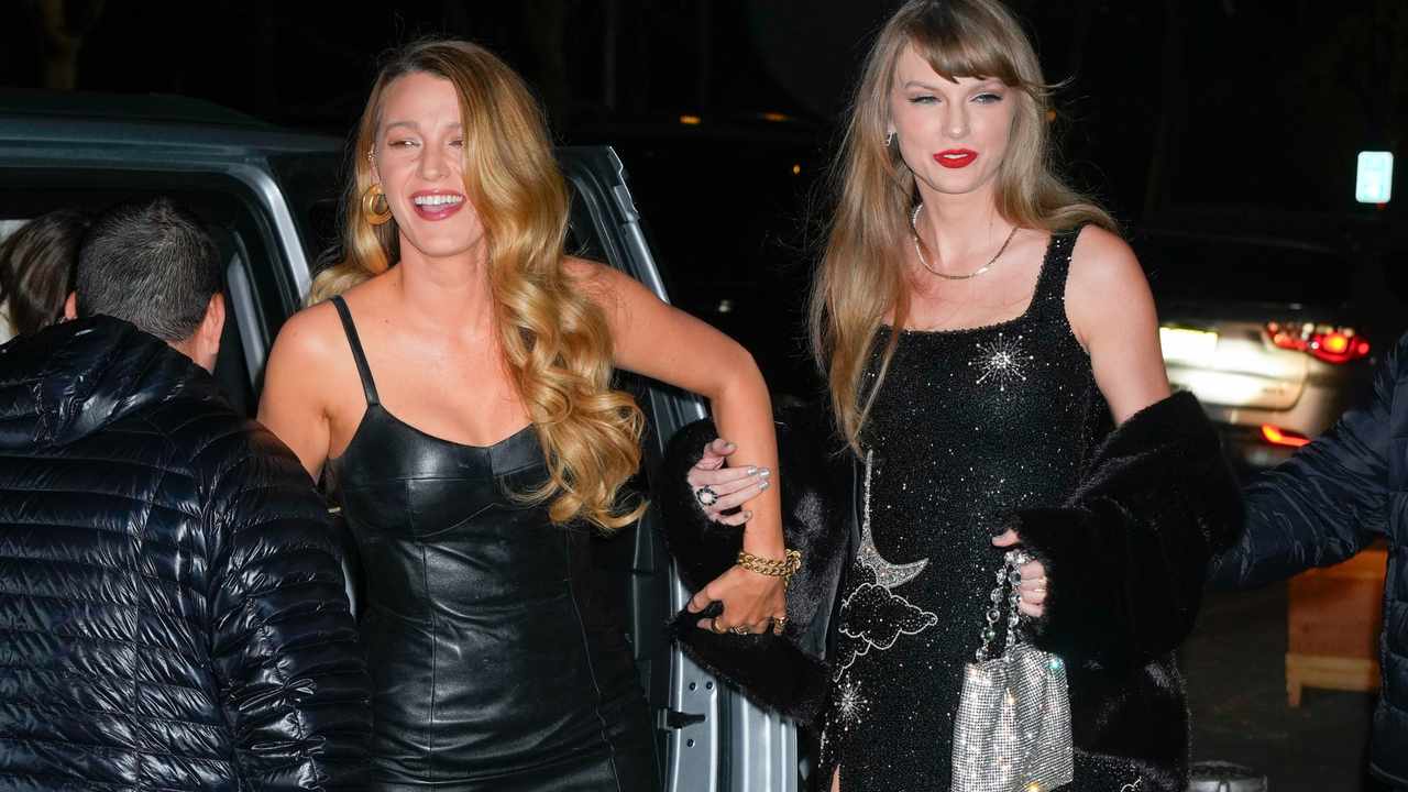 Taylor Swift celebrates her birthday with Blake Lively on December 13, 2023 in New York City