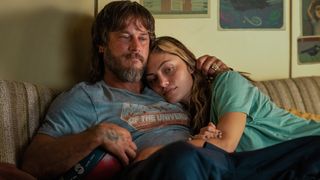 Phoebe Tonkin as Eli's mum with Travis Fimmel as his stepfather.