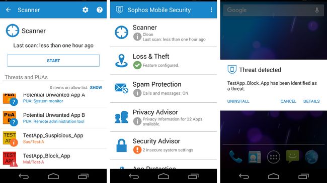 Sophos Mobile Security software