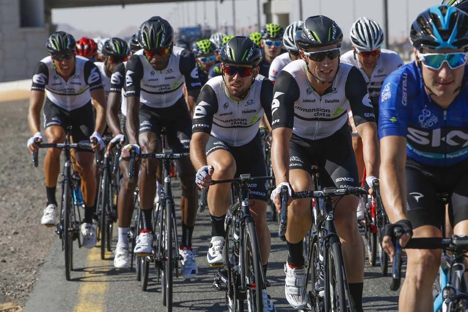 Dimension Data work for Mark Cavendish