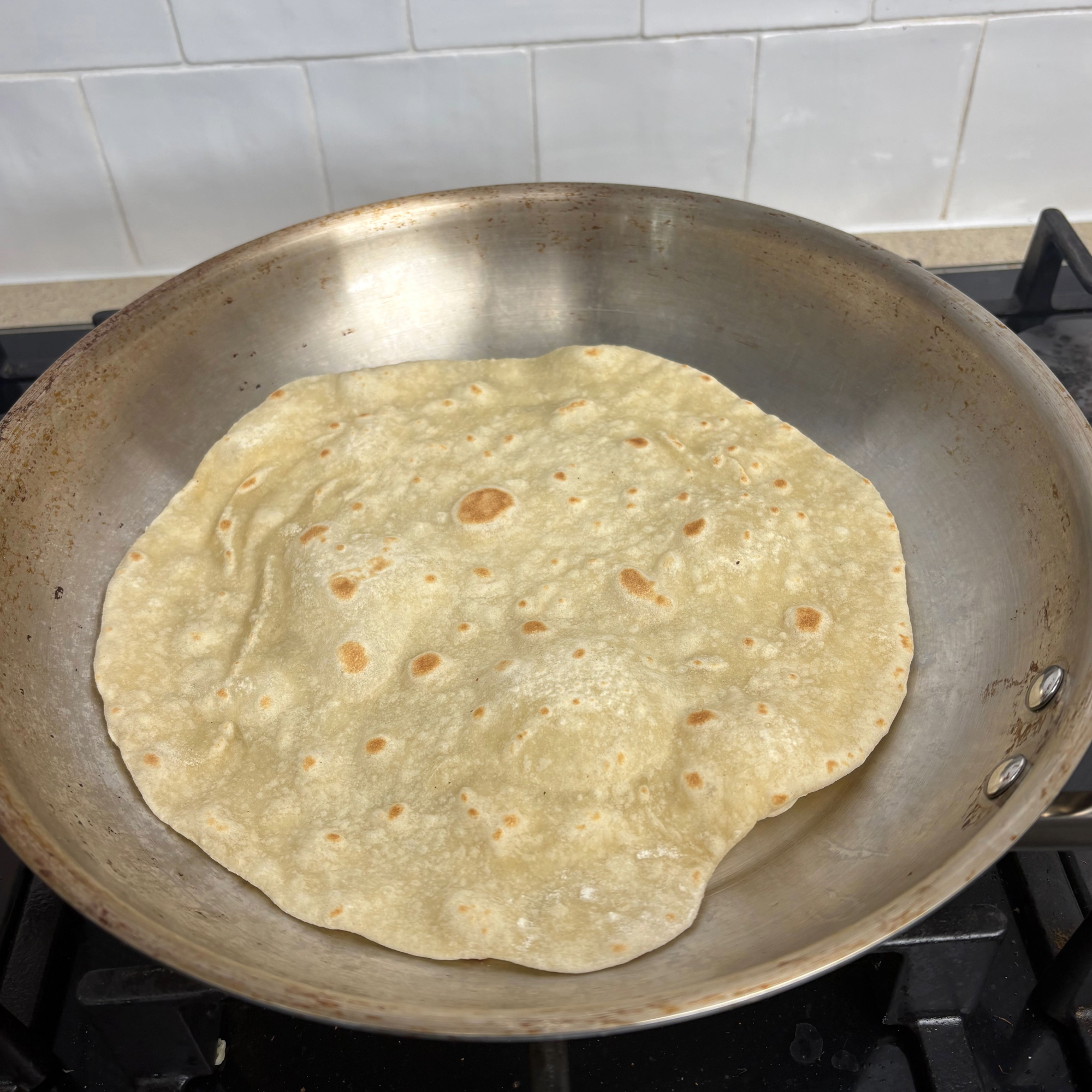 Ninja pan set 4 months after first using