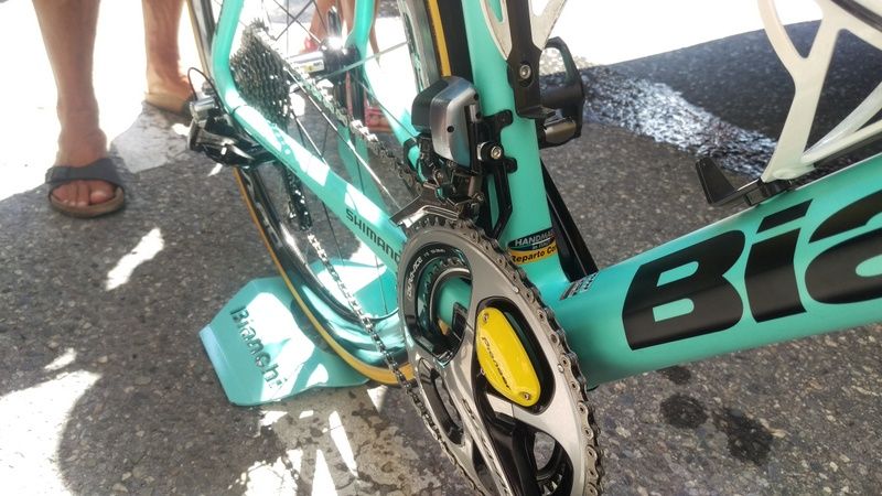 Gesink was running a 53-38 for stage 19