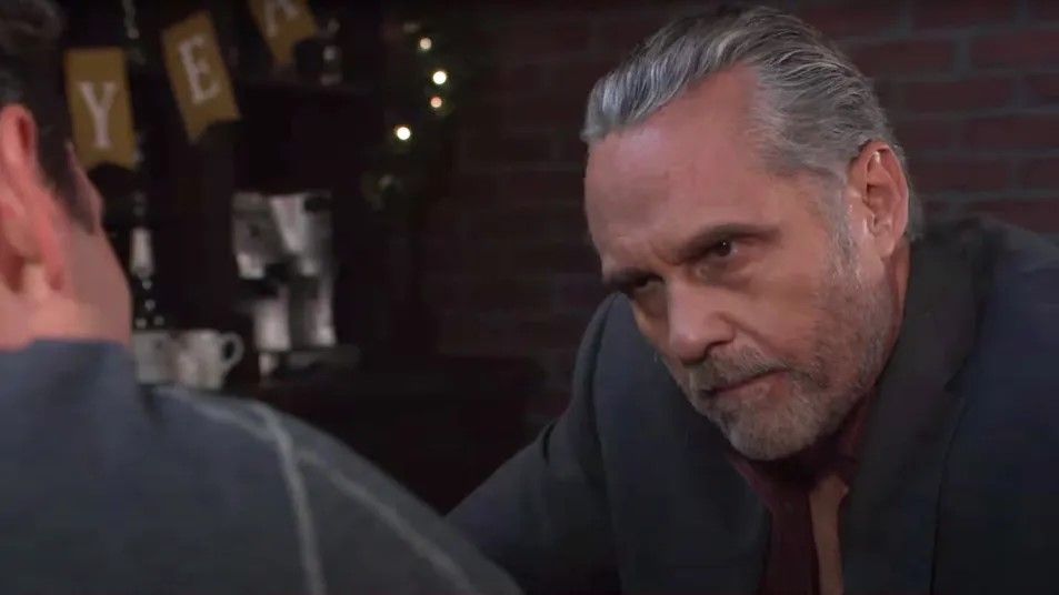 Maurice Benard as Sonny sulking in General Hospital