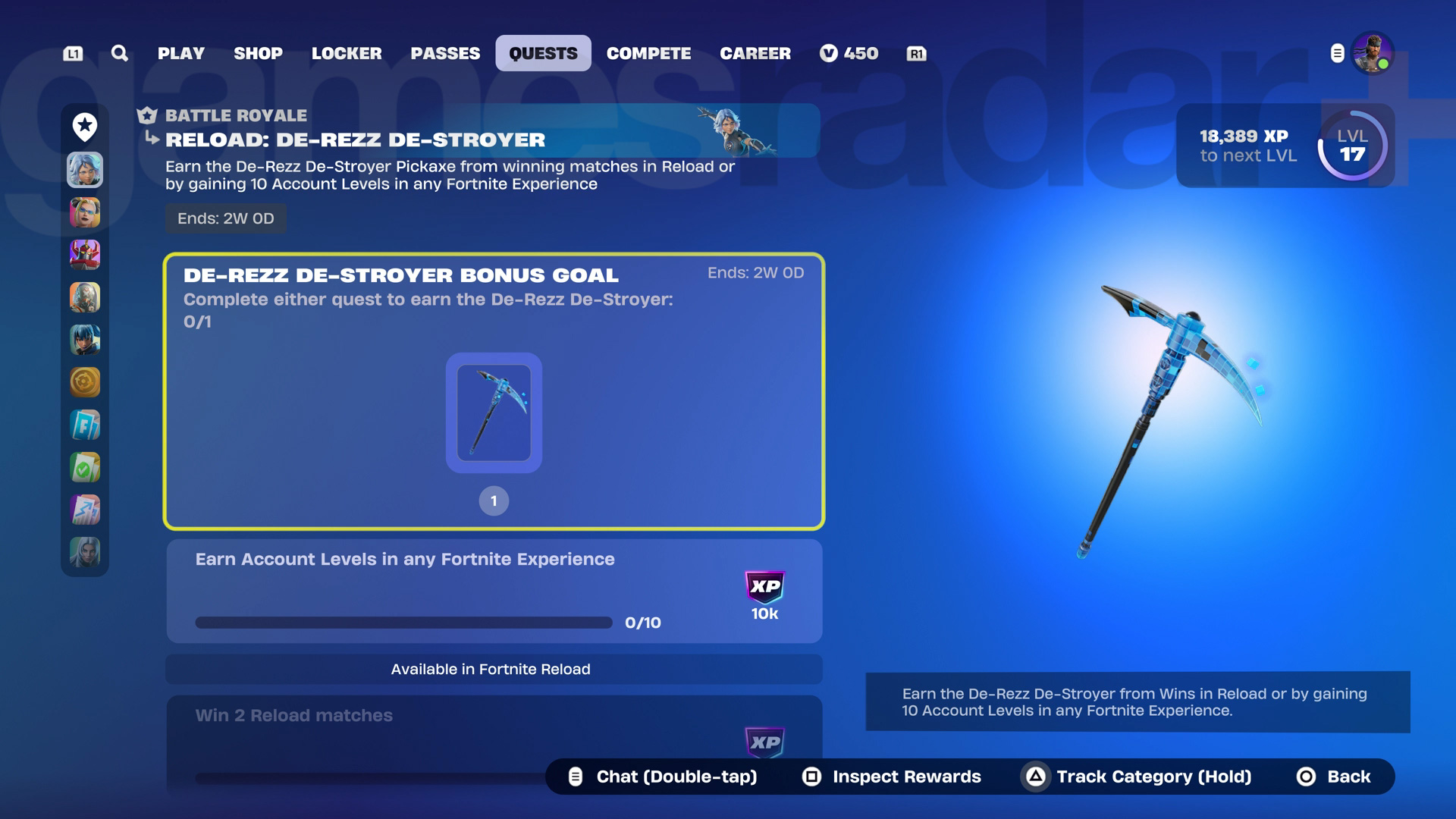 Fortnite De-Rezz De-Stroyer Quests Chapter 6 Season 4