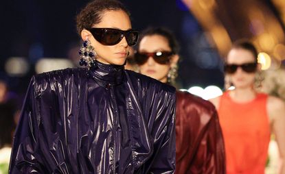 Saint Laurent Shield Sunglasses SS26