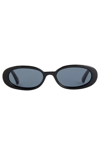 Outta Love Oval-Frame Plastic Sunglasses