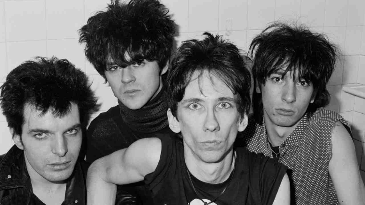 Lords Of The New Church posing for a photograph in the 1980s