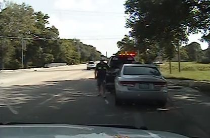 There is something strange about that Sandra Bland arrest video