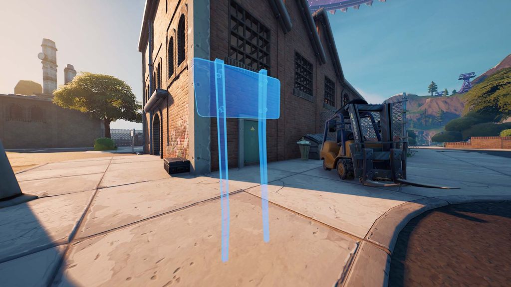 Fortnite warning sign locations Where to place them around Dirty