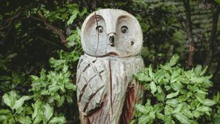 Carved owl