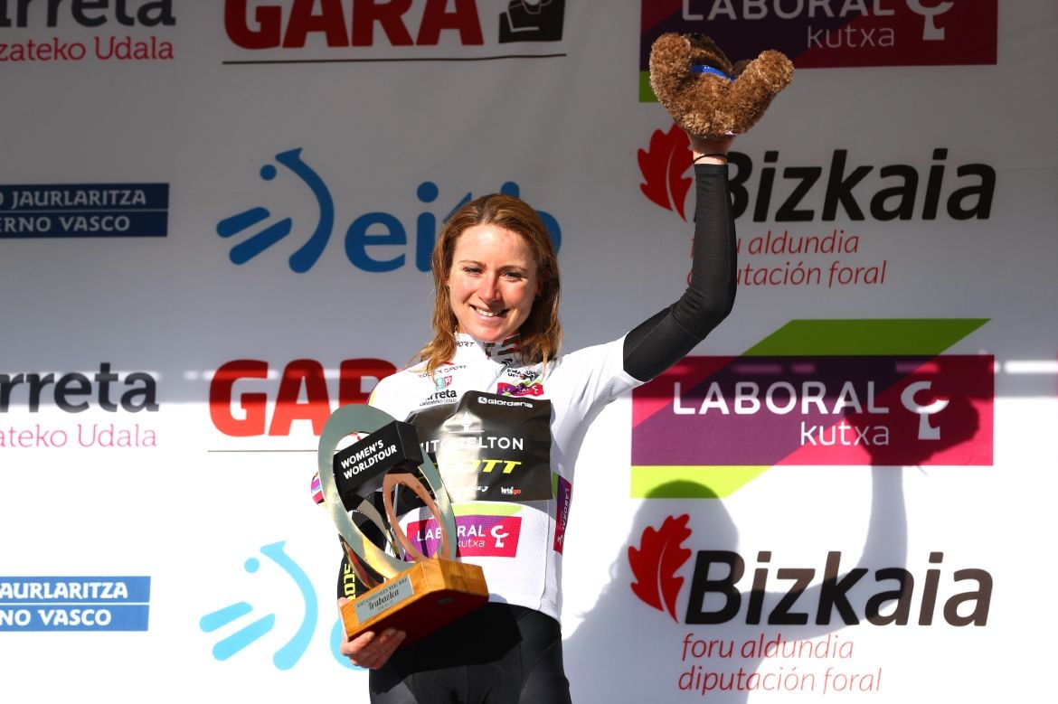 Race leader Annemiek van Vleuten