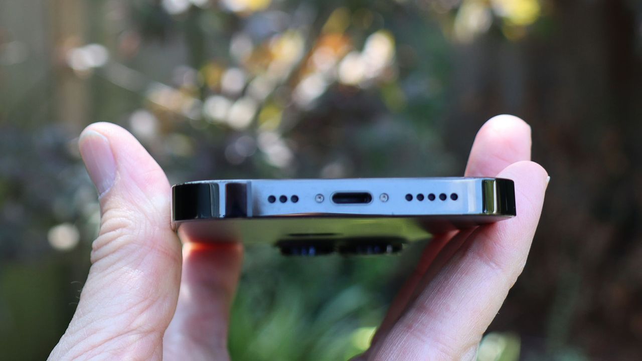 iPhone 14 Pro Lightning port