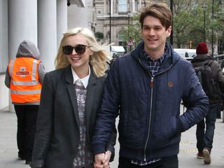 Fearne Cotton is all smiles with Jessie Wood in London