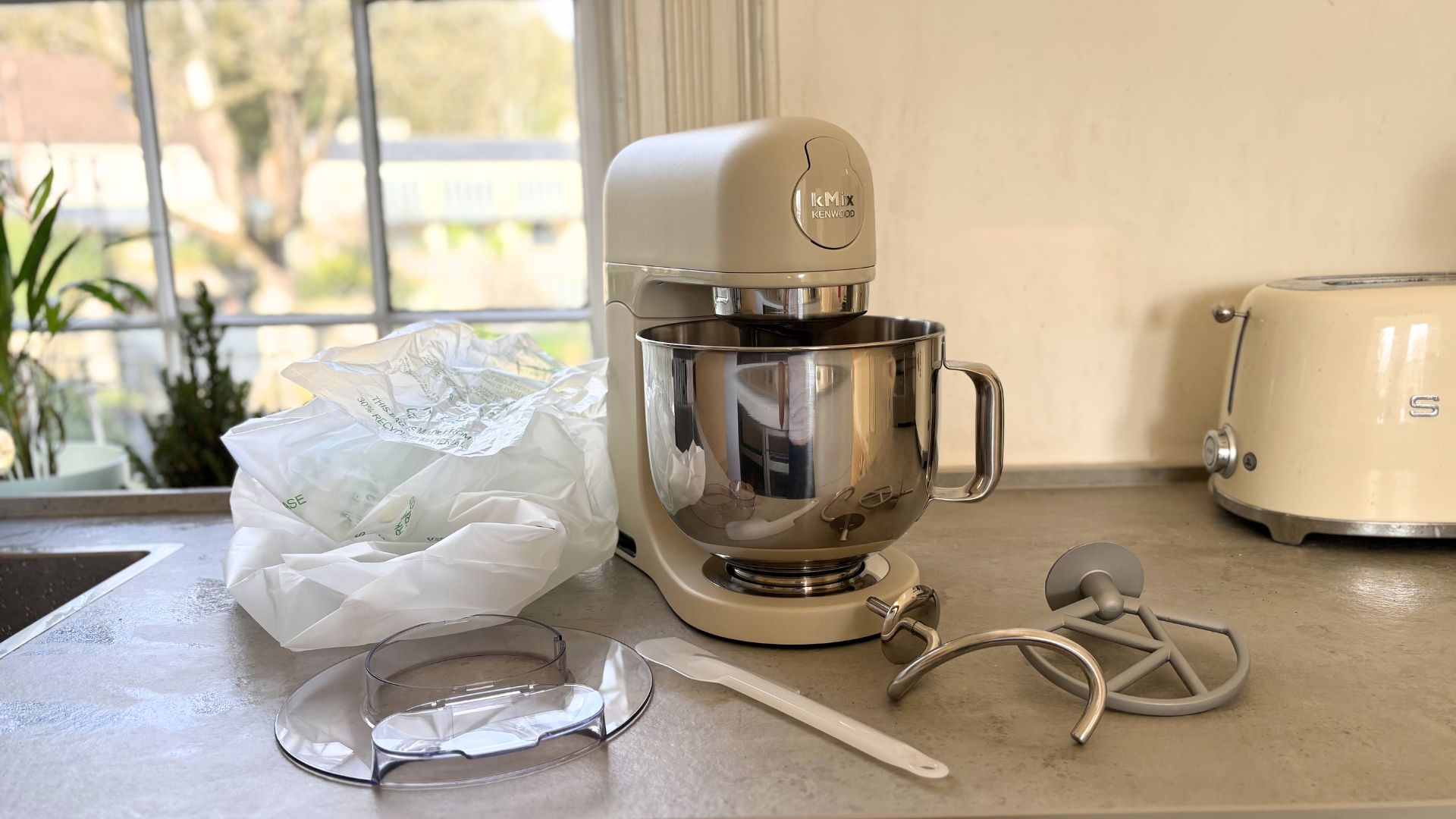 Testing the Kenwood KMix Stand Mixer in our kitchen